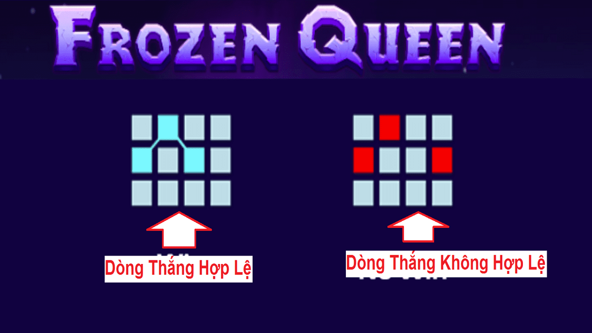 Huong dan choi song bai Lasvegas game slot No Hu Frozen Queen TNP nha cai OXBET