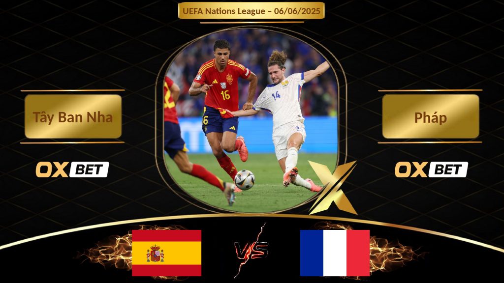 Soi kèo Tây Ban Nha vs Pháp, 06/06/2025, nhà cái Oxbet